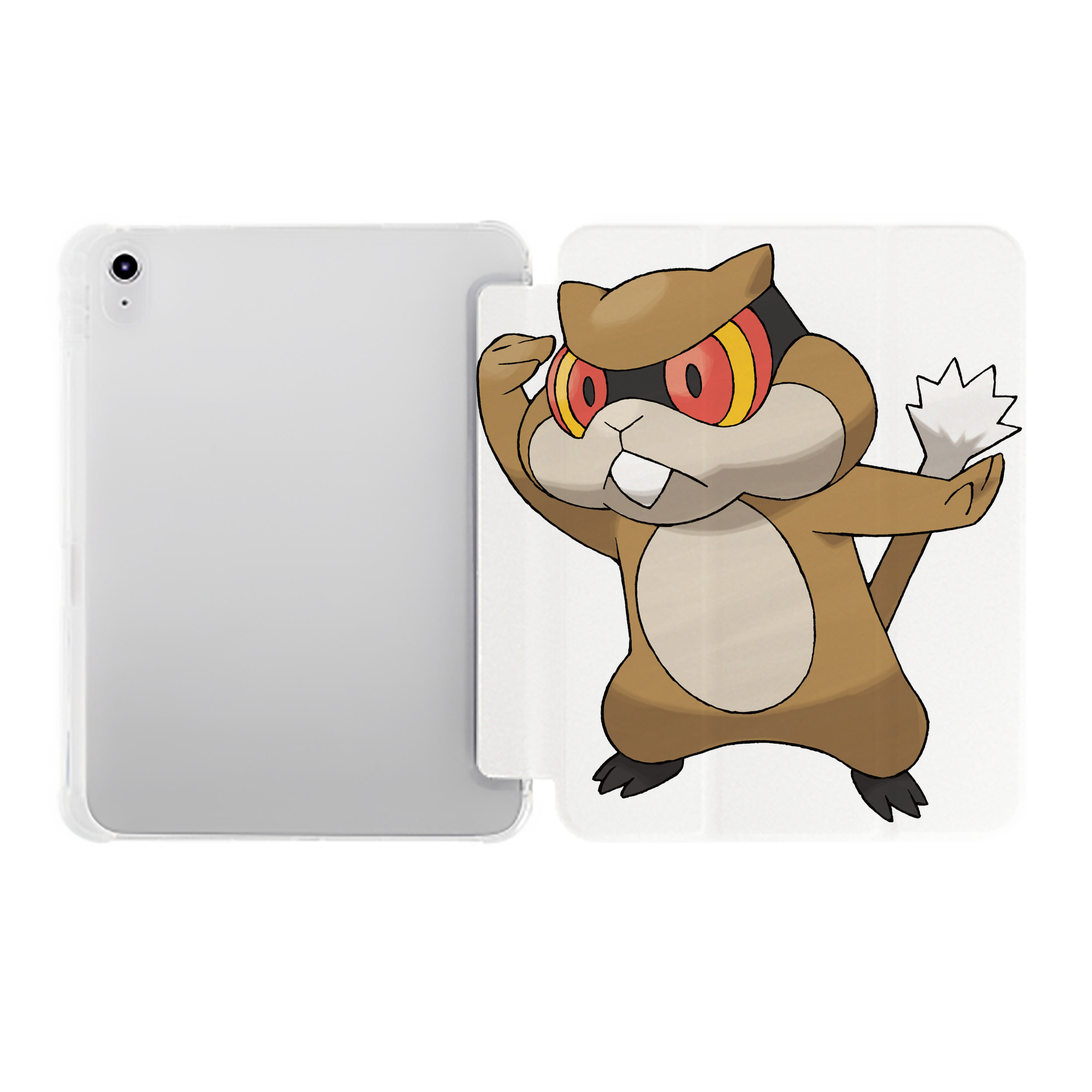 （画像用） ポケットモンスター Pokémon IPad ケース ペン収納付き 三つ折りスタンド PUレザー×シリコン 対応機種9.5/10.5/10.9インチ
